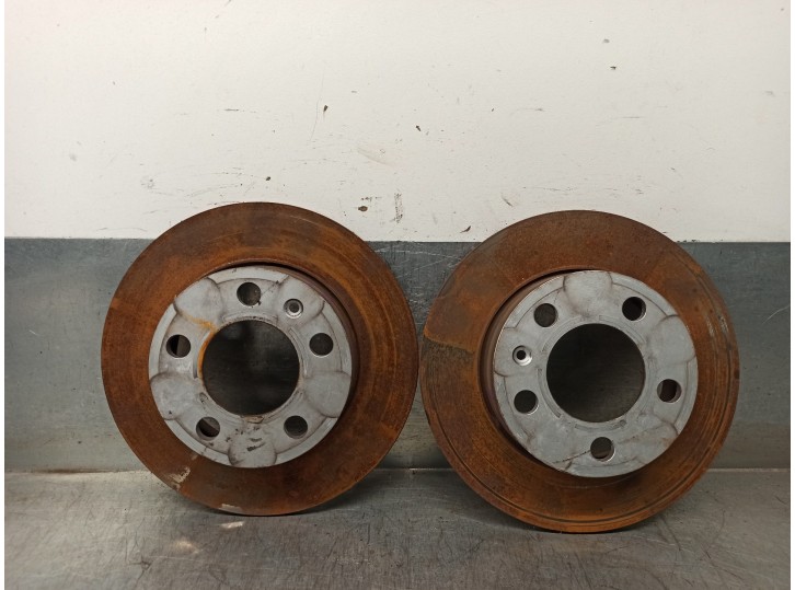 Recambio de disco freno trasero para skoda kamiq (nw4) 1.5 16v tsi act referencia OEM IAM 2Q0615601H  