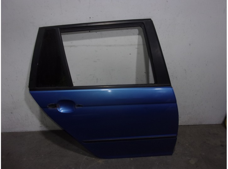 Replacement rear right door for BMW 3 Series Touring (E46) 2.0 16V Diesel CAT OEM IAM reference 41527034156 BLUE 5 DOORS