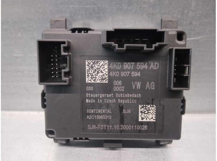 Recambio de modulo electronico para skoda kamiq (nw4) 1.5 16v tsi act referencia OEM IAM 4K0907594  