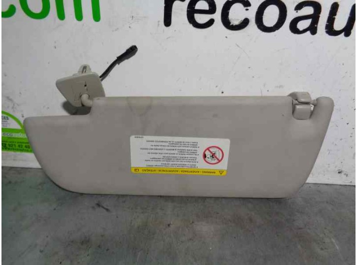 Recambio de parasol derecho para saab 9-3 berlina 1.9 tid cat referencia OEM IAM 127945738 