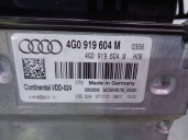 Replacement multifunction display for Audi A6 Saloon (4GC) 3.0 V6 24V TDI OEM IAM reference 4G0919604M A2C83296500 CONTINENTA