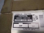 Recambio de centralita motor uce para toyota carina (t19) 2.0 turbodiesel cat referencia OEM IAM 8955120110 2150001280 