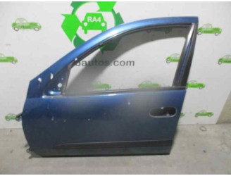 Recambio de puerta delantera izquierda para nissan almera (n16/e) comfort referencia OEM IAM 801015M432 AZUL 4 PUERTAS