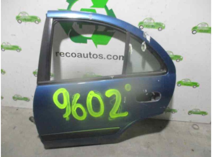 Recambio de puerta trasera izquierda para nissan almera (n16/e) comfort referencia OEM IAM 821019M730 AZUL 4 PUERTAS