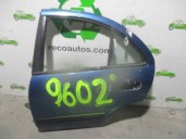 Recambio de puerta trasera izquierda para nissan almera (n16/e) comfort referencia OEM IAM 821019M730 AZUL 4 PUERTAS
