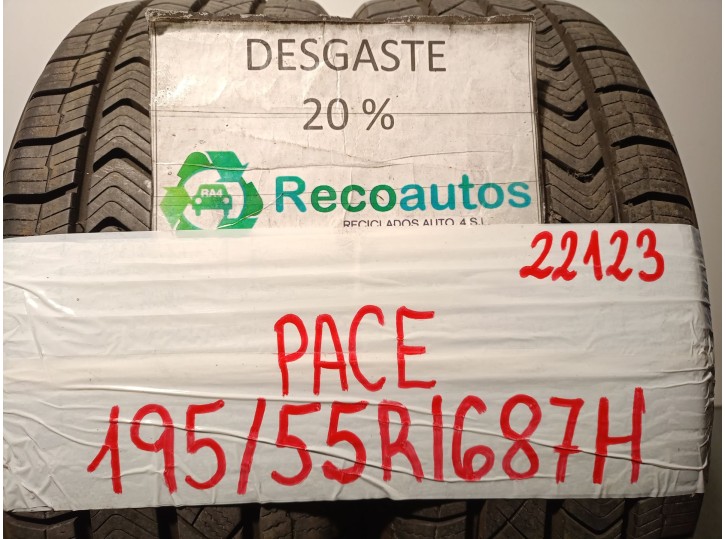 Recambio de neumatico/s para opel corsa e (x15) 1.4 lpg (08, 68) referencia OEM IAM 19555R1687H PACE ACTIVE 4S