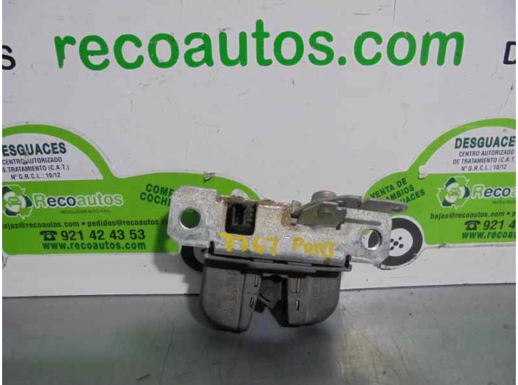 Recambio de cerradura maletero / porton para seat ibiza (6l1) 1.4 tdi referencia OEM IAM 6L6827505A 3 PINES 5 PUERTAS