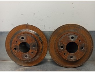 Recambio de disco freno delantero para fiat 500 (312_) 1.2 lpg (312axa1a) referencia OEM IAM 46403960 