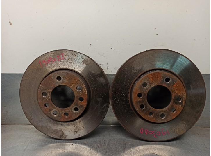 Recambio de disco freno delantero para opel astra h berlina 1.7 16v cdti referencia OEM IAM 1515021 