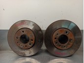 Recambio de disco freno delantero para opel astra h berlina 1.7 16v cdti referencia OEM IAM 1515021  