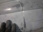 Recambio de paragolpes delantero para ford transit mod. 2000 combi 2.4 tde cat referencia OEM IAM GRIS TEXTURADO 