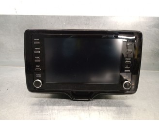 Recambio de pantalla multifuncion para toyota yaris (_p21_, _pa1_, _ph1_) 1.5 hybrid (mxph10) referencia OEM IAM 861400D601 8614