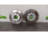 Recambio de disco freno delantero para peugeot 206 berlina xr referencia OEM IAM 424995 