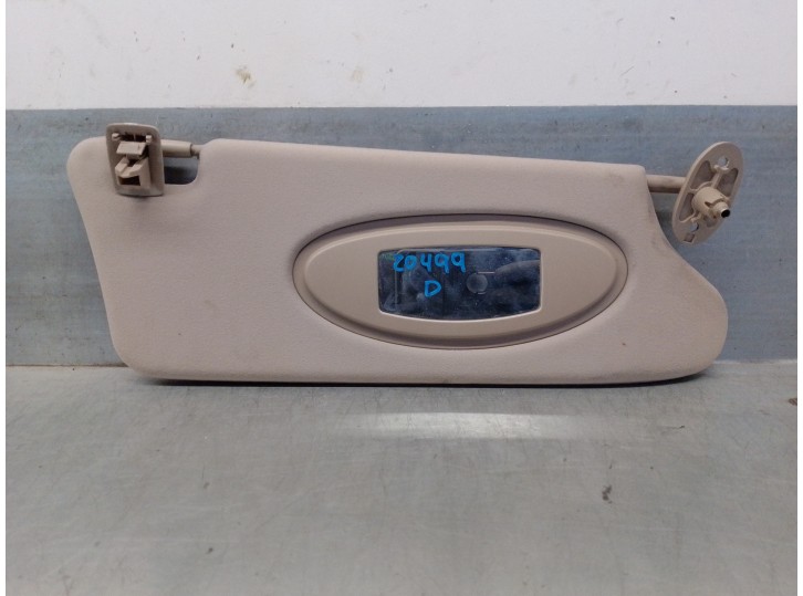 Recambio de parasol derecho para mg serie 75 (j/rj) 2.0 16v cdti referencia OEM IAM 204D2 