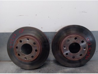 Recambio de disco freno delantero para chevrolet aveo 1.4 cat referencia OEM IAM 96471274 