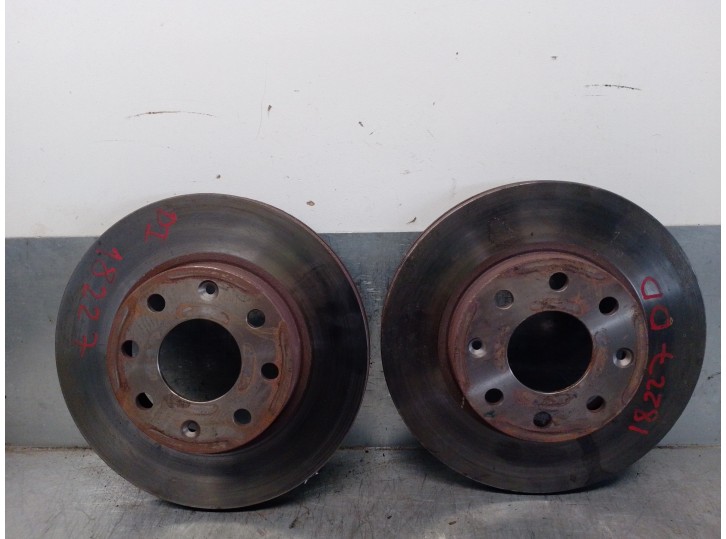 Recambio de disco freno delantero para chevrolet aveo 1.4 cat referencia OEM IAM 96471274  