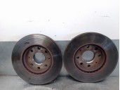 Recambio de disco freno delantero para chevrolet aveo 1.4 cat referencia OEM IAM 96471274  