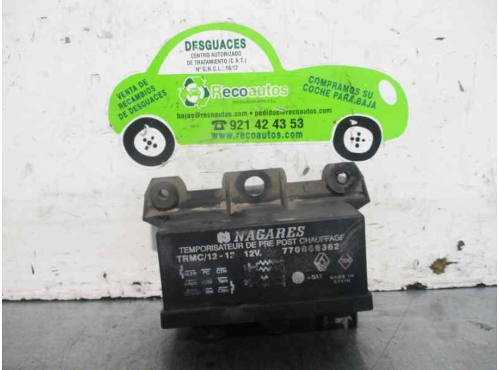 Recambio de caja precalentamiento para renault laguna (b56) 2.2 diesel referencia OEM IAM 770086362 