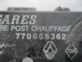 Recambio de caja precalentamiento para renault laguna (b56) 2.2 diesel referencia OEM IAM 770086362 