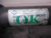 Recambio de diferencial delantero para tata pick-up tdi d/c 4x4 2.0 64kw 483dltc49 referencia OEM IAM 266735050102 X46785 4.10