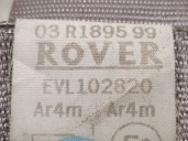 Recambio de cinturon seguridad trasero derecho para rover 400 ii (rt) 420 si lux referencia OEM IAM EVL102820  
