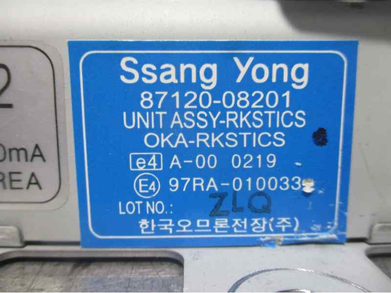 Recambio de centralita inmovilizador para ssangyong rexton 2.7 turbodiesel cat referencia OEM IAM 8712008201 A000219 