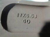 Recambio de llanta para dodge avenger se referencia OEM IAM 0XX67TRMAA R17X6.5J40 ALUMINIO 10P