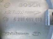 Replacement mass air flow sensor for Fiat Idea (135) 1.3 JTD CAT OEM IAM reference 0281002613 BOSCH