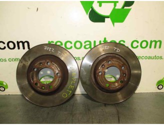 Recambio de disco freno trasero para fiat scudo combi (272) 2.0 jtdm referencia OEM IAM   