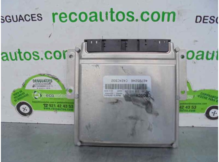 Replacement engine ECU for Alfa Romeo 156 (116) 1.9 JTD CAT OEM IAM reference 46785246 0281010020 BOSCH