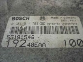 Replacement engine ECU for Fiat Stilo (192) 1.9 JTD CAT OEM IAM reference 55191546 0281011799 BOSCH