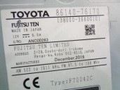 Recambio de sistema audio / radio cd para lexus ct 1.8 16v cat (híbrido) referencia OEM IAM 8614076170 1380003660G 