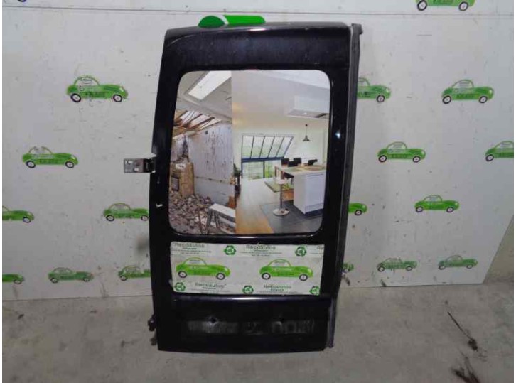 Recambio de puerta trasera izquierda para opel combo (corsa c) 1.3 16v cdti referencia OEM IAM PORTON TRASERO NEGRA ROTULADA 4 P