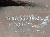 Recambio de llanta para dodge caliber 2.0 16v cat referencia OEM IAM 05191765AB R17X6.5J+39MM 