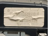 Recambio de luz interior para dodge caliber 2.0 16v cat referencia OEM IAM 1BX26TRMAF 122710114 