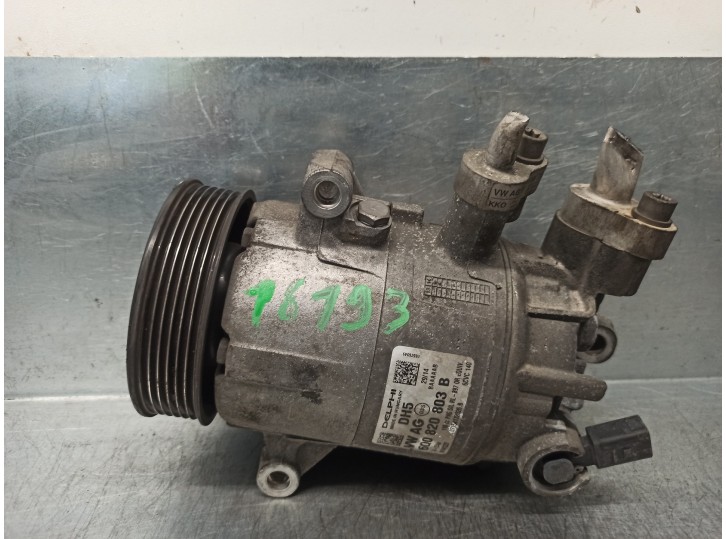 Replacement air conditioning compressor for Seat Leon ST (5F8) Reference Ecomotive OEM IAM reference 5Q0820803B 01141227 
