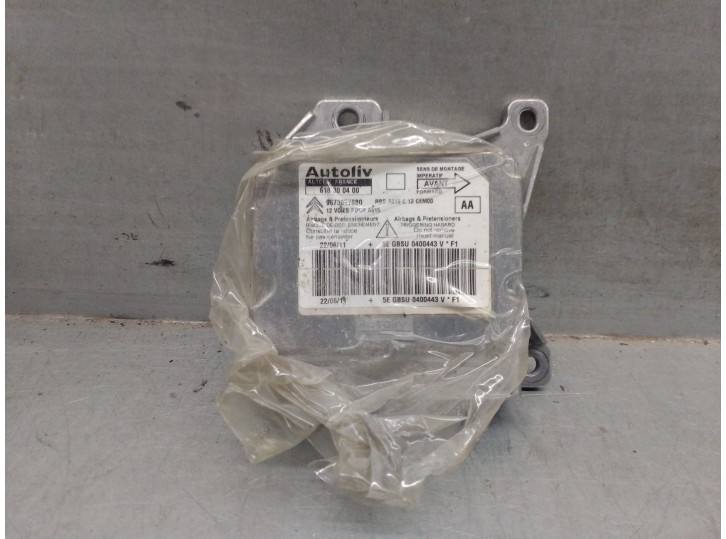 Recambio de centralita airbag para citroën c3 ii (sc_) 1.4 vti 95 referencia OEM IAM 9673657880  AUTOLIV