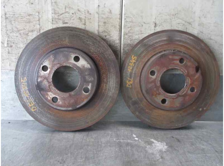 Replacement front brake disc for mazda 2 berlina (dy) 1.4 diesel cat OEM IAM reference 754202851 0986479 BOSCH