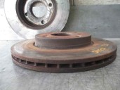 Replacement front brake disc for Mazda 2 saloon (DY) 1.4 diesel CAT OEM IAM reference 754202851 0986479 BOSCH