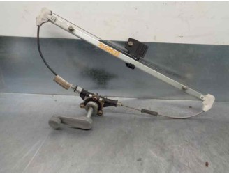 Replacement rear left window regulator for Mazda 2 Berlina (DY) 1.4 diesel CAT OEM IAM reference G22C5858X MANUAL 5 DOORS