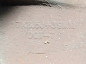 Recambio de llanta para dodge caliber 2.0 16v cat referencia OEM IAM 05191765AB R17X6.5J+39MM 