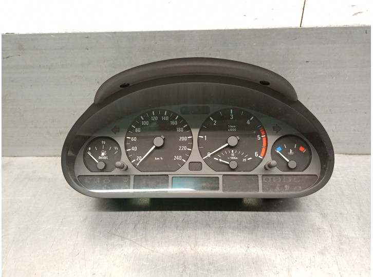 Recambio de cuadro instrumentos para bmw serie 3 berlina (e46) 2.0 16v diesel cat referencia OEM IAM 0263606198 62116985646 MOTO