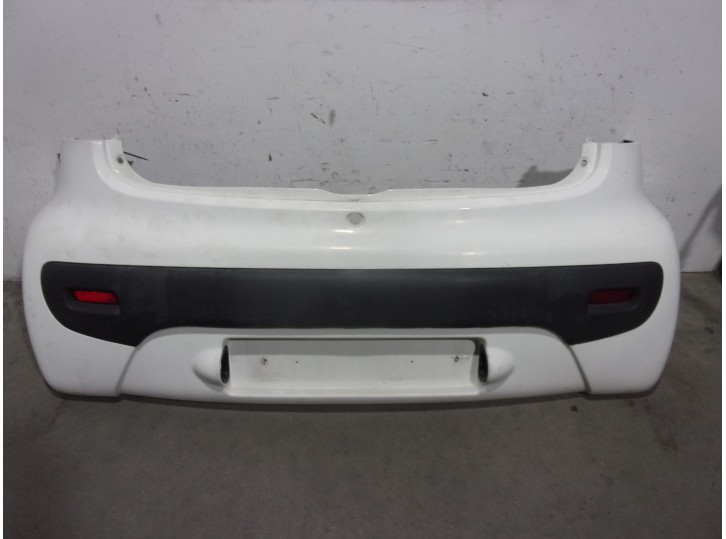 Recambio de paragolpes trasero para citroën c1 1.0 cat (384f) referencia OEM IAM 7410Y8 BLANCO 3 PUERTAS