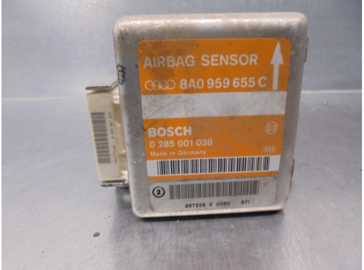 Recambio de centralita airbag para audi a4 berlina (b5) 1.9 tdi referencia OEM IAM 8A0959655C 0285001038 BOSCH