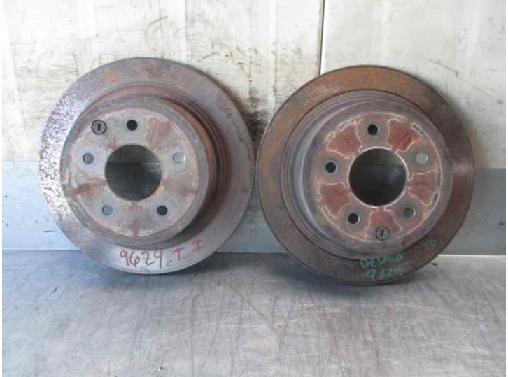 Recambio de disco freno trasero para nissan qashqai (j10) 1.5 dci turbodiesel cat referencia OEM IAM 43206JD00A 