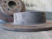 Recambio de disco freno trasero para nissan qashqai (j10) 1.5 dci turbodiesel cat referencia OEM IAM 43206JD00A 