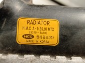 Recambio de radiador agua para hyundai h 1 2.5 turbodiesel referencia OEM IAM 253104A100 