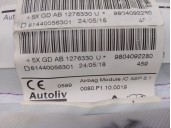 Recambio de airbag cortina delantero derecho para peugeot 208 1.2 12v vti referencia OEM IAM 9804092280 