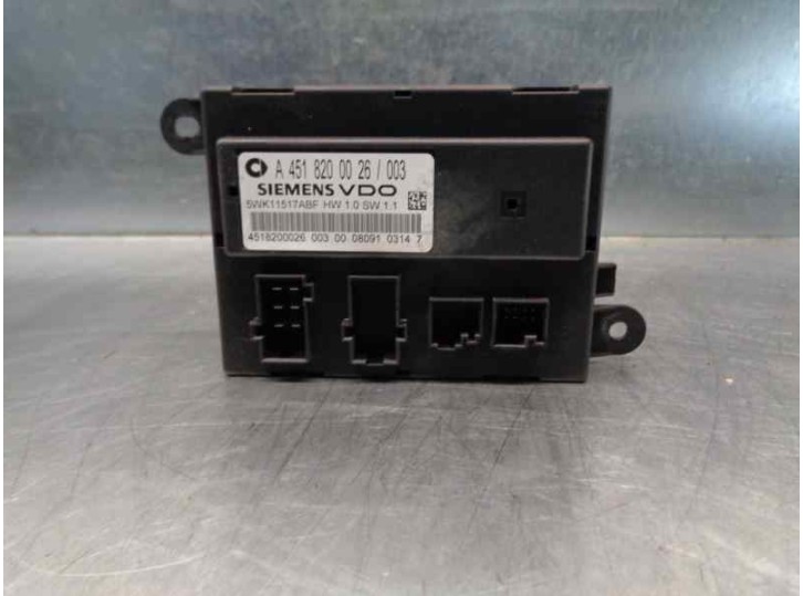 Recambio de modulo electronico para smart coupe fortwo coupe (45kw) referencia OEM IAM A4518200026  