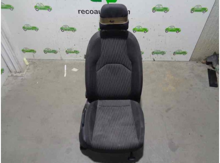 Recambio de asiento delantero derecho para seat leon st (5f8) 2.0 tdi referencia OEM IAM 4737482 TELA NEGRA 5 PUERTAS